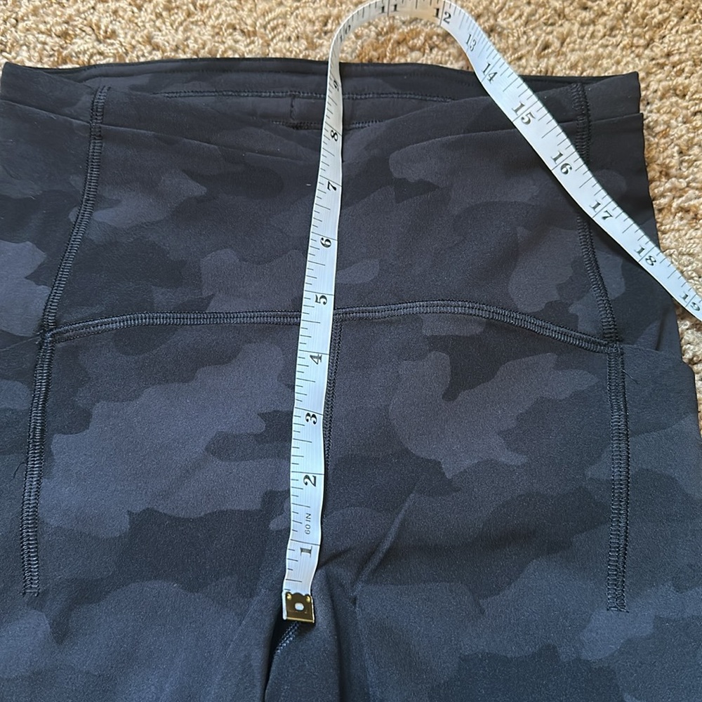 Lululemon Swift Speed Dark Camouflage Leggings - Picture 6 of 9